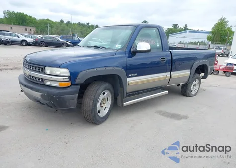 2001 Chevrolet Silverado 1500 Ls из США, поврежденный, VIN 1GCEK14T41E271738